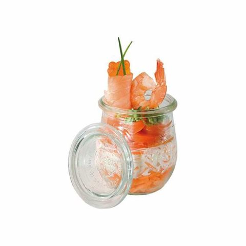 Weck Glass Jars W/Lid 220Ml 70X80Mm (762)