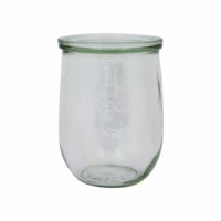 Weck Tulip Glass Jar W/Lid 1062Ml 100X147Mm (745)