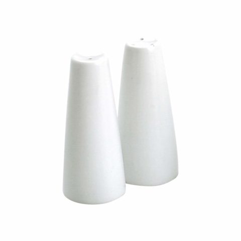 Vitroceram White Salt Shaker Tower