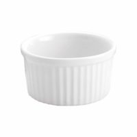 Vitroceram White Souffle Dish  90Mm/180Ml