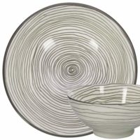 GUSTA Small Bowl ø12×5,7cm Gray Swirl + Swirl