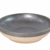 Tablekraft Soho Round Bowl Flared Speckle Black  230mm