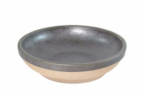 Tablekraft Soho Round Bowl Flared Speckle Black  230mm