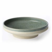 Tablekraft Soho Round Bowl Footed Mint Green  230mm