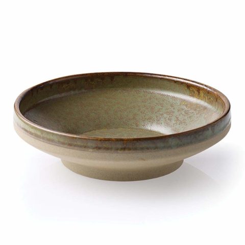 Tablekraft Soho Burnt Sienna Round Bowl Footed 153mm