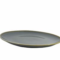 Coast Storm Grey Round Coupe Plate 250Mm