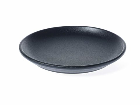 TABLEKRAFT BLACK ROUND COUPE PLATE 240mm