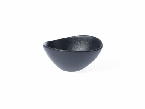 TABLEKRAFT BLACK TRIANGULAR BOWL 110mm