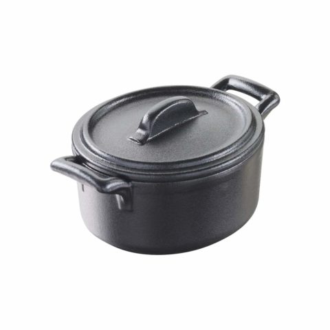 Revol Belle Cuisine Charcoal Mini Cocotte With Lid  75X65Mm