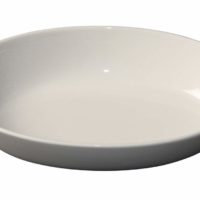 Royal Porcelain White Album Oval Plate  190x115x40mm