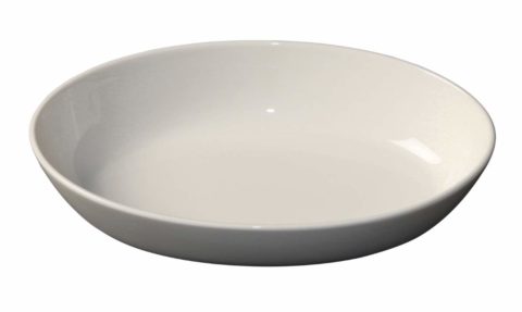 Royal Porcelain White Album Oval Plate  190x115x40mm