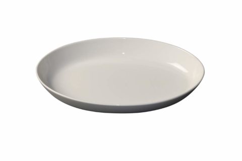 Royal Porcelain White Album Oval Plate  285x180x40mm