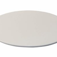 Royal Porcelain White Album Oval Plate Stackable  Lid  190x120x15mm