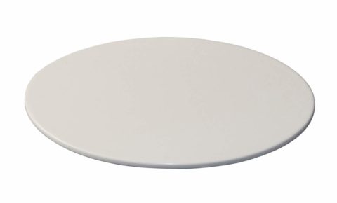 Royal Porcelain White Album Oval Plate Stackable  Lid  190x120x15mm