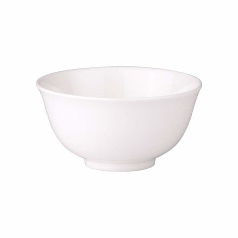 Royal Bone China Ascot Stackable Rice Bowl (B0540)  125Mm