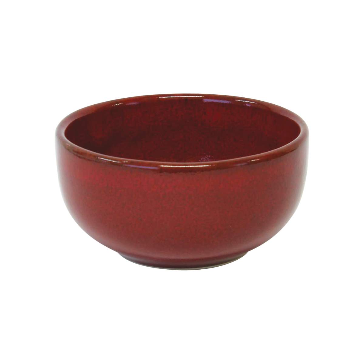 Artistica Round Bowl 125x70mm Reactive Red Hiller Hiller