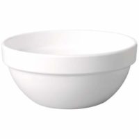 APS Round Bowl -230Mm White Melamine ?Casual?