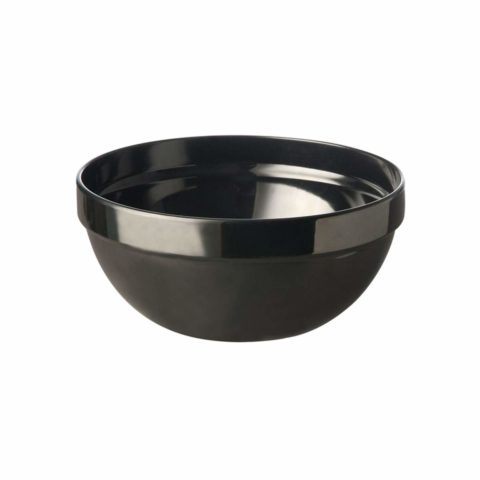 APS Round Bowl -230Mm Black Melamine ?Casual?