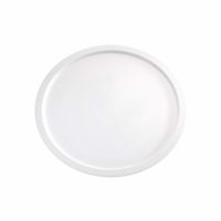 APS Round Platter-380Mm White Melamine ?Pure?