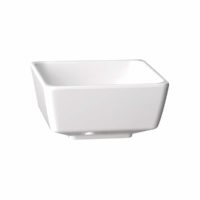 APS Square Dish- 90X90X45Mm White Melamine?Float?