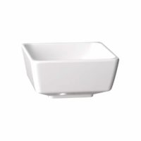 APS Square Dish-190X190X95Mm White  Melamine?Float?