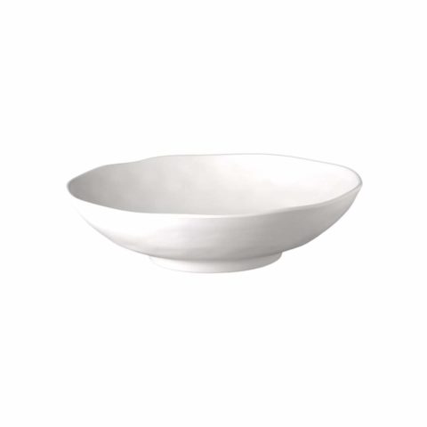 APS Salad Bowl- Round 310X85Mm White Melamine ?Zen?