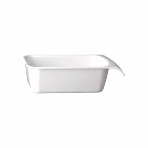 APS Gn Pan- 1/4 Size264X162X75Mm White Melamine ?Cascade?