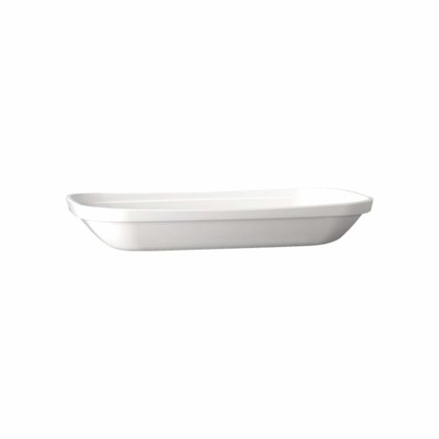 APS Gn Pan- 2/4 Size530X162X85Mm White Melamine ?Basket?