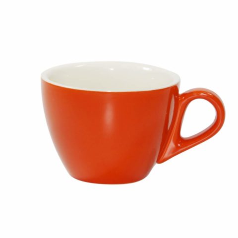 Brew-Saffron/White Large Flat White  Cup 220Ml