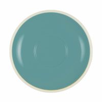 Brew-Teal/White Espresso Saucer To Suit Bw0300