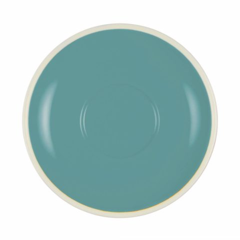 Brew-Teal/White Espresso Saucer To Suit Bw0300