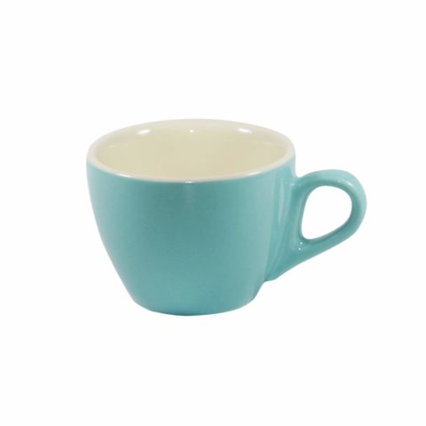 Brew-Teal/White Flat White  Cup 160Ml