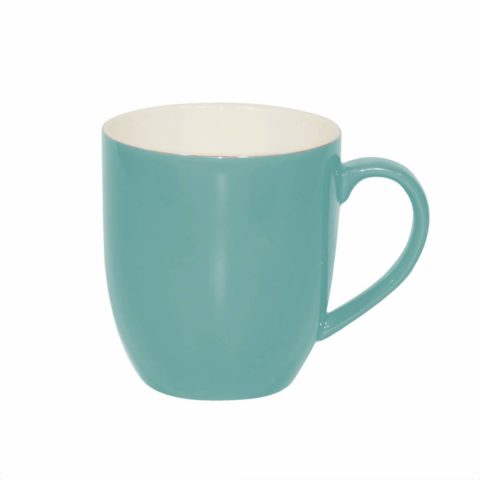 Brew-Teal/White Mug 380Ml