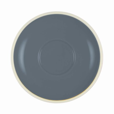 Brew-Steel Blue/White Espresso Saucer To Suit Bw0400