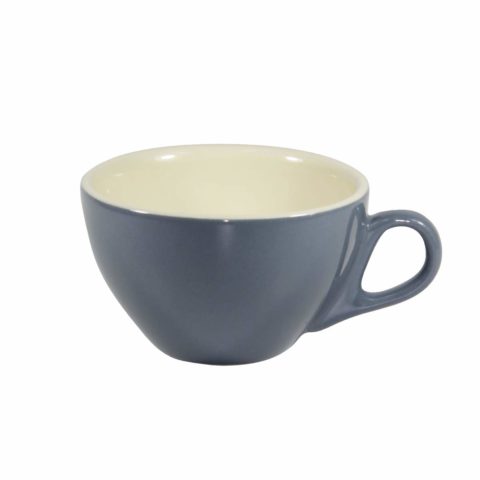 Brew-Steel Blue/White Cappuccino Cup 220Ml