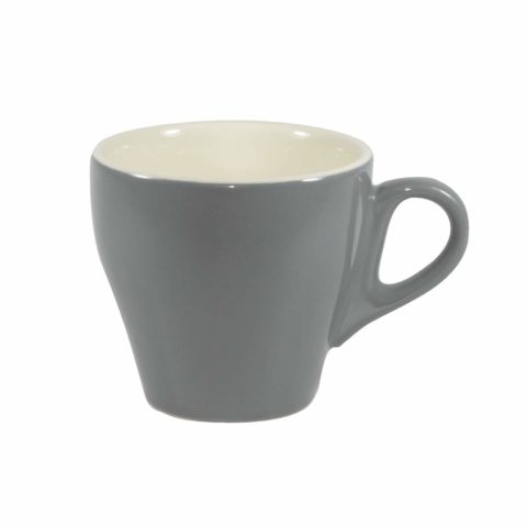 Brew-French Grey/White Long Black Cup 220Ml