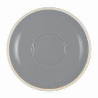 Brew-French Grey/White Saucer To Suit Bw0530/535