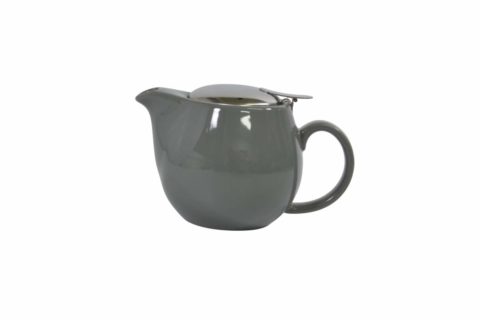 Brew-French Grey Infusion Teapot S/S Lid/Infuser- 350Ml