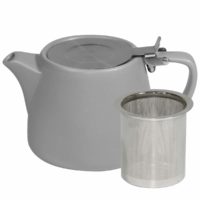 Brew-Silver Ice Stackable Matt Teapot 500Ml Ss Infuser