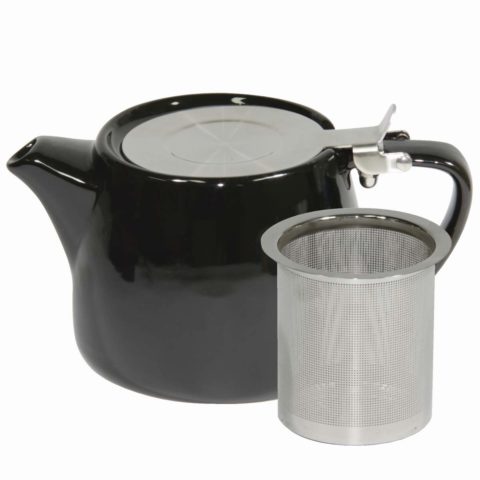 Brew-Onyx Stackable Teapot 600Ml Ss Infuser/Lid