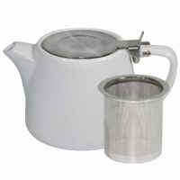 Brew-White Stackable Teapot 500Ml Ss Infuser/Lid