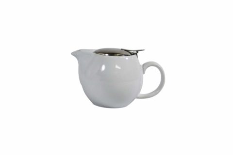 Brew-White Infusion Teapot S/S Lid/Infuser- 350Ml