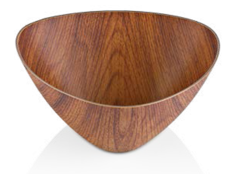 EVELIN TRIANGULAR BOWL LARGE 240x240x105mm