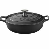 La Cuisine Pro Series Round Saute Pan Black 280mm 3.5lt