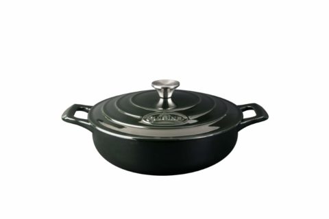 La Cuisine Pro Series Round Saute Pan Huntingwood Green 280mm 3.5lt