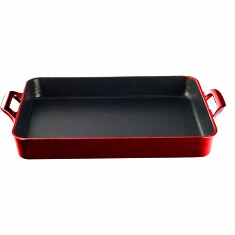 La Cuisine Pro Series Roast Pan ? 340x250x70mm ? Red