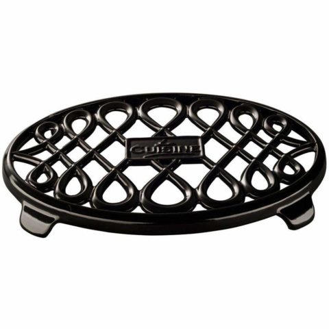 La Cuisine Oval Trivet ? Black