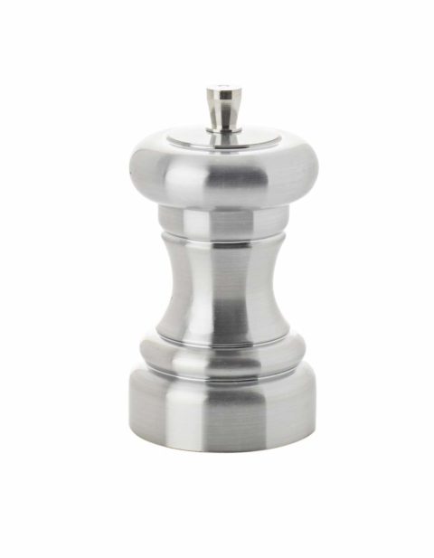 MARLUX ZUMBA PEPPER MILL 10CM S/STEEL