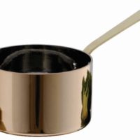 Chef Inox Miniatures-Saucepan 120X75Mmcopper With Brass Handle