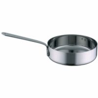 Chef Inox Miniatures- Frypan 100X30Mm18/10 With S/S Handle